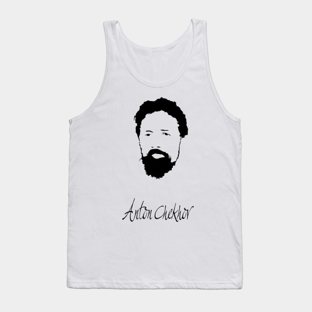 Anton Chekhov Tank Top by PoetandChef